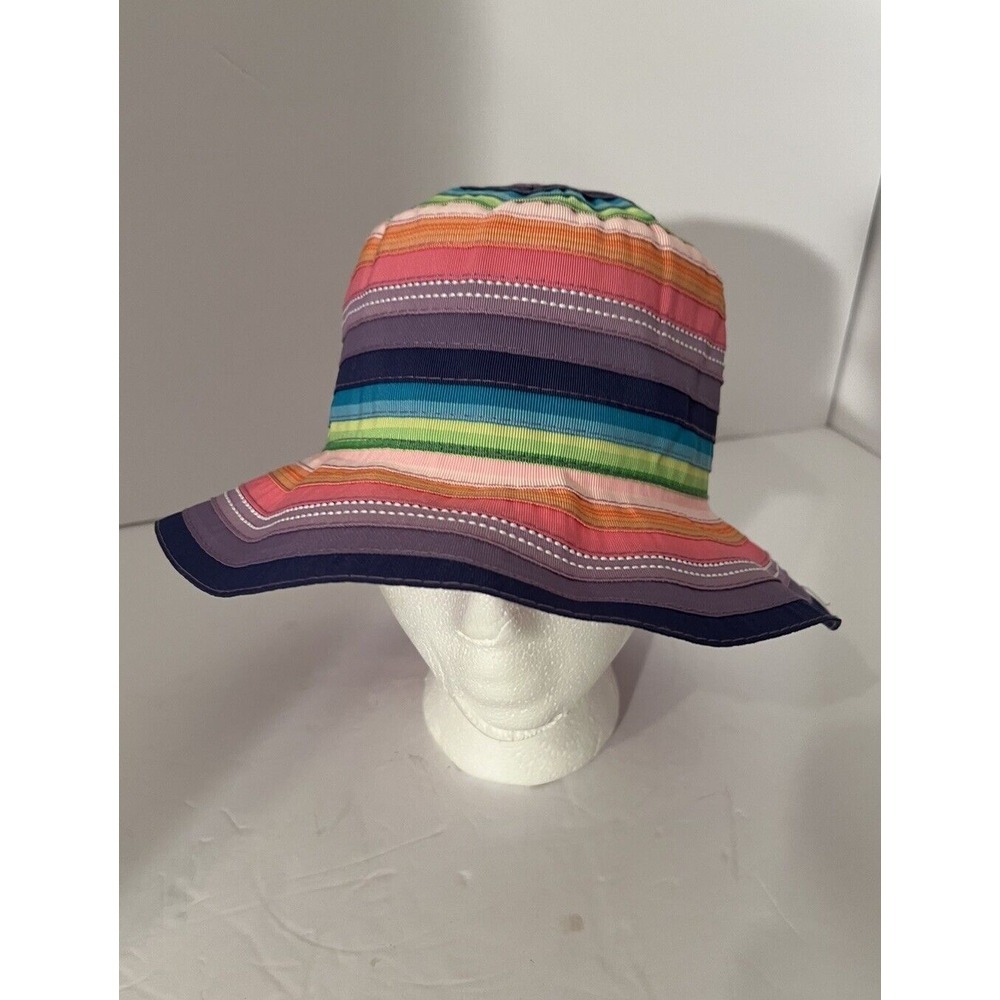 Wallaroo Kids Petite Nantucket Kids Rainbow Bucket Hat W/ UPF 50+ Age 2-5 Years